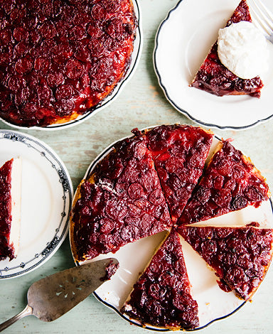 Upside Down Prairie Cherry Cake